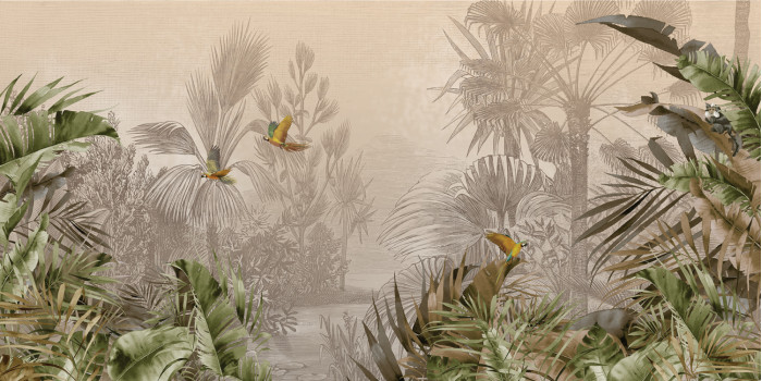 Papier peint panoramique AMAZONE